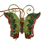 Schmetterling, Deko, Cloisonne Emaille, 0426